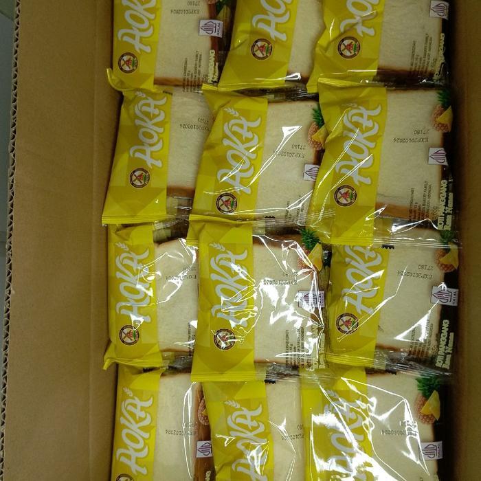 BERMUTU Roti panggang aoka 1 Dus selai