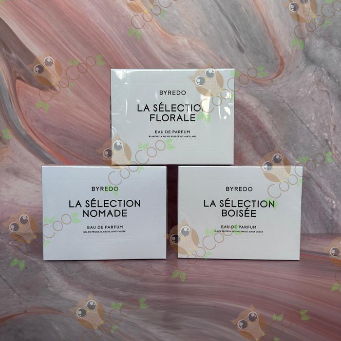 (ORIGINAL) BYREDO LA SELECTION FLORALE, NOMADE, BOISEE GIFT SET