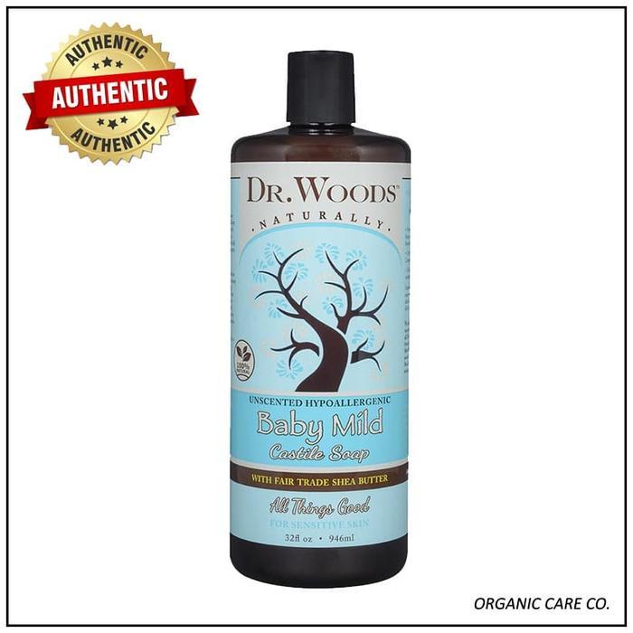 Dr Woods Castile Soap Baby Mild 16 Oz 473 Ml