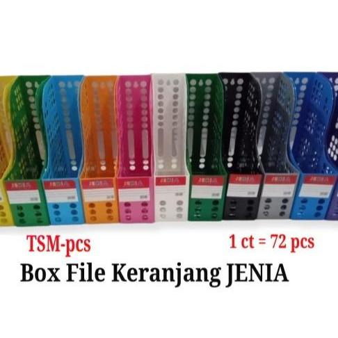 1PCS BOX FILE KERANJANG FILE BOX MAP ORGANIZER JENIA