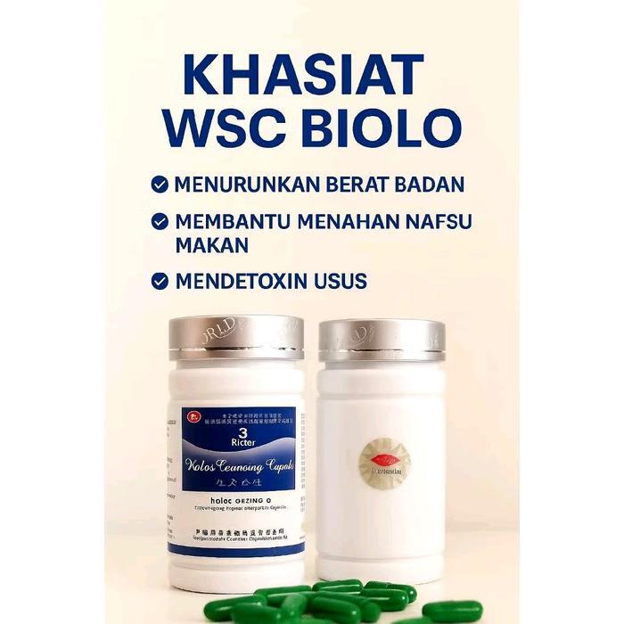 NEW TERLARIS....... WSC BIOLO ASLI ( 30 KAPSUL ) 100% ORIGINAL