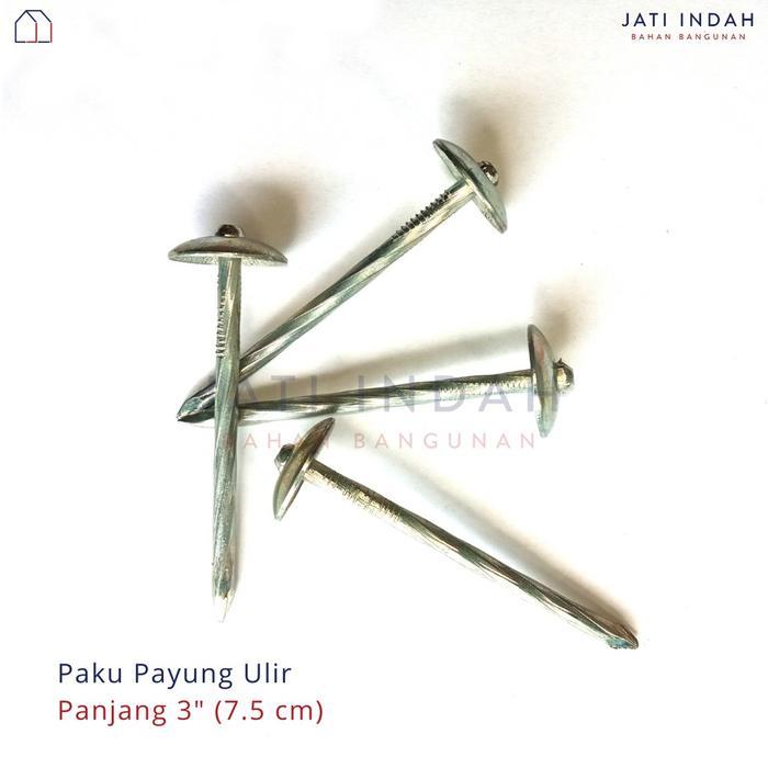 best seller] PAKU PAYUNG ULIR 3 INCH / 7.5 CM / PAKU SENG / ASBES