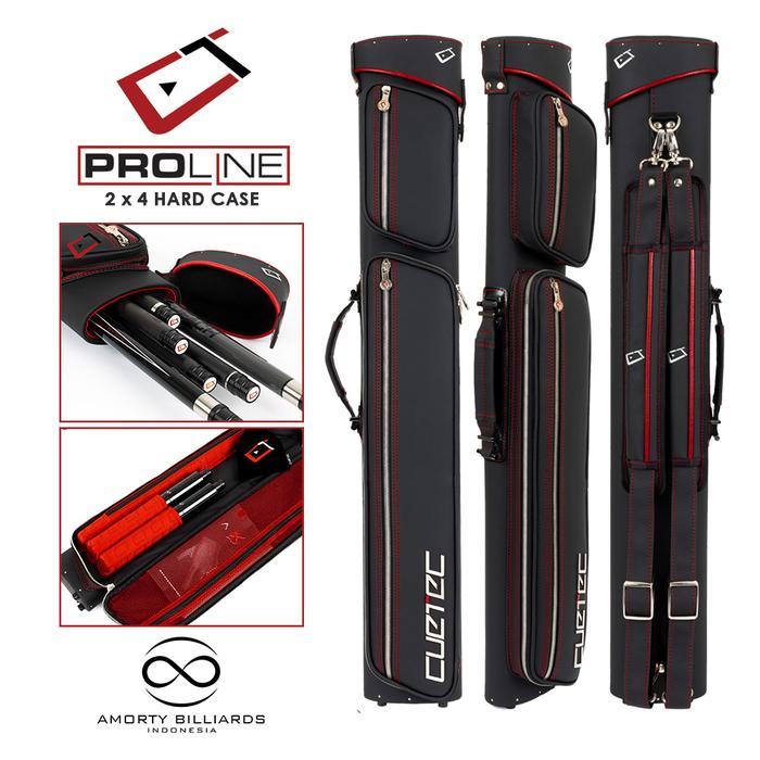 Cuetec Proline 2 x 4 Hard Case / Tas Billiard