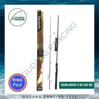 Terlaris Rod Joran Pancing Daiwa Magoi-G Mx 602Mhs 602Ms - Ring Fuji
