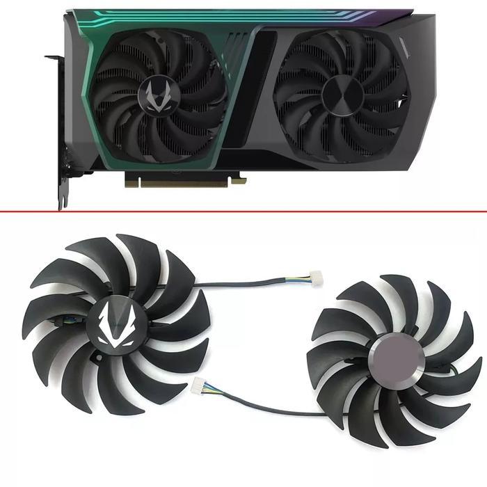 Ada Stok Kipas Fan Zotac Rtx 3070 AMP holoblack 95mm 4pin OEM diy