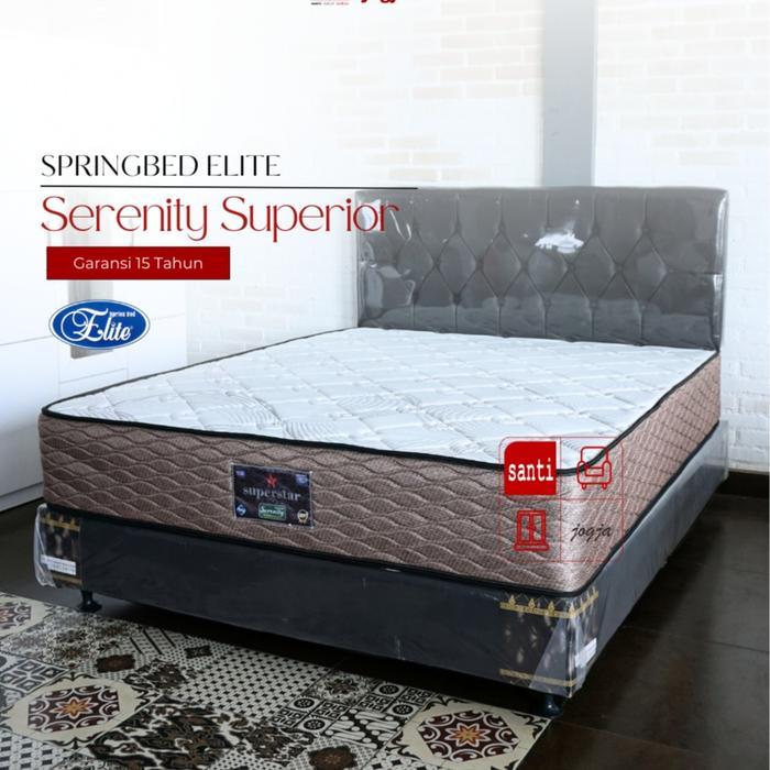 Kasur Springbed elite serenity superior 140 x 200 Full Set