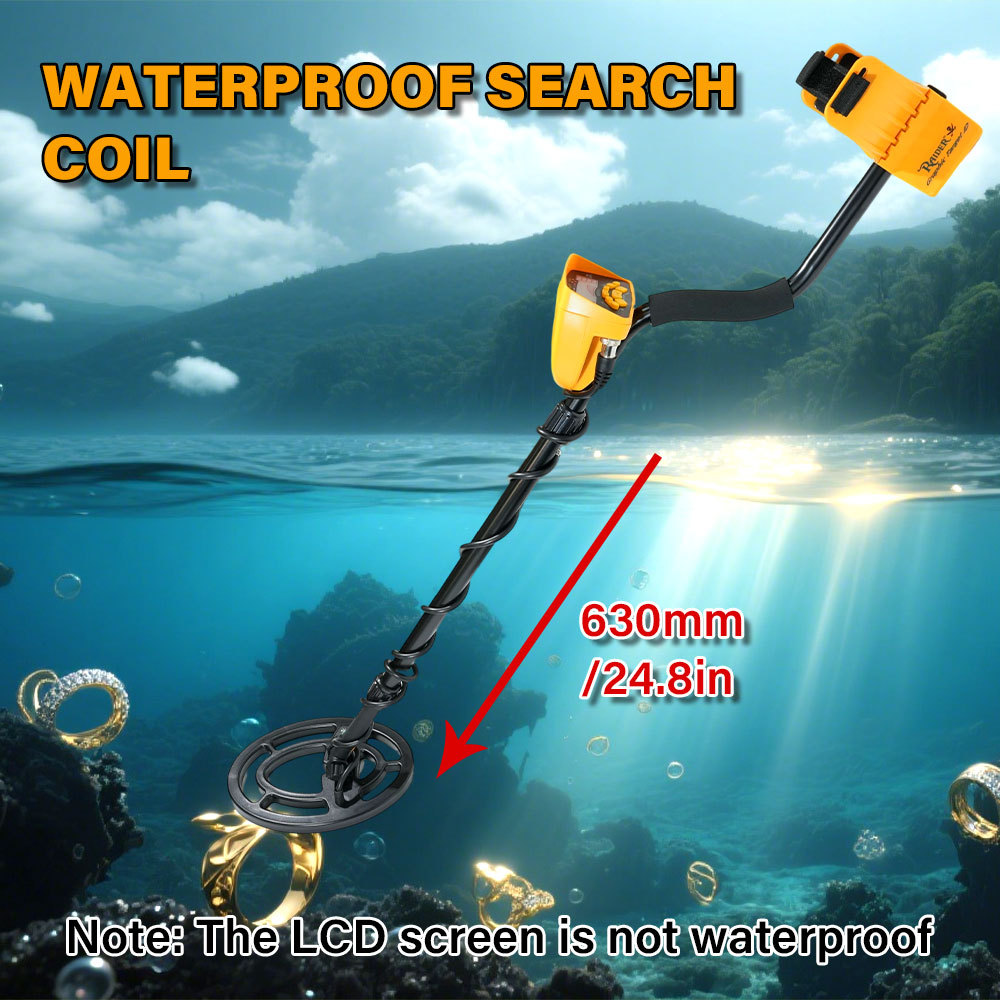 Professional MD6250 Metal Detector High Performance Underground Metal Detector Hunter Underwater