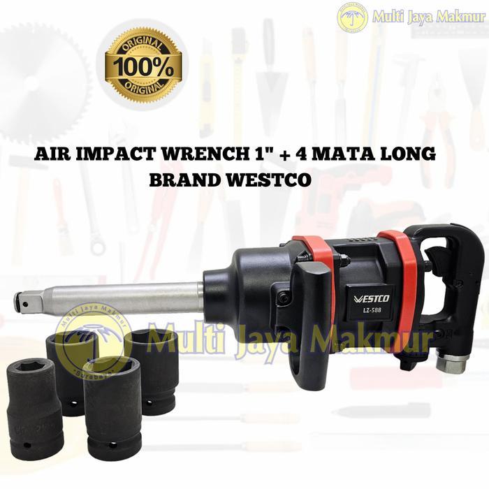 air impact wrench 1 inch/ alat buka baut truck bor angin 1"