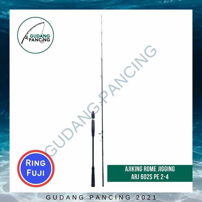 READY Rod Ajiking Rome Jigging 602S