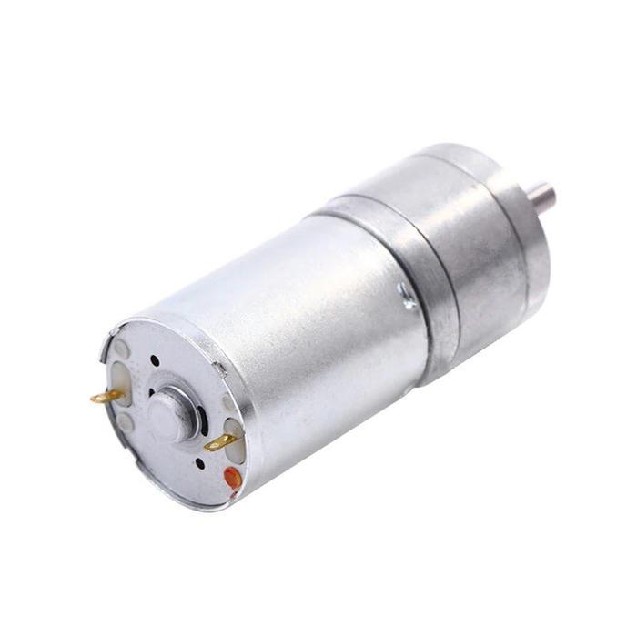 Motor Dc Gearbox High Torque 12V 1200 Rpm Jga25-370