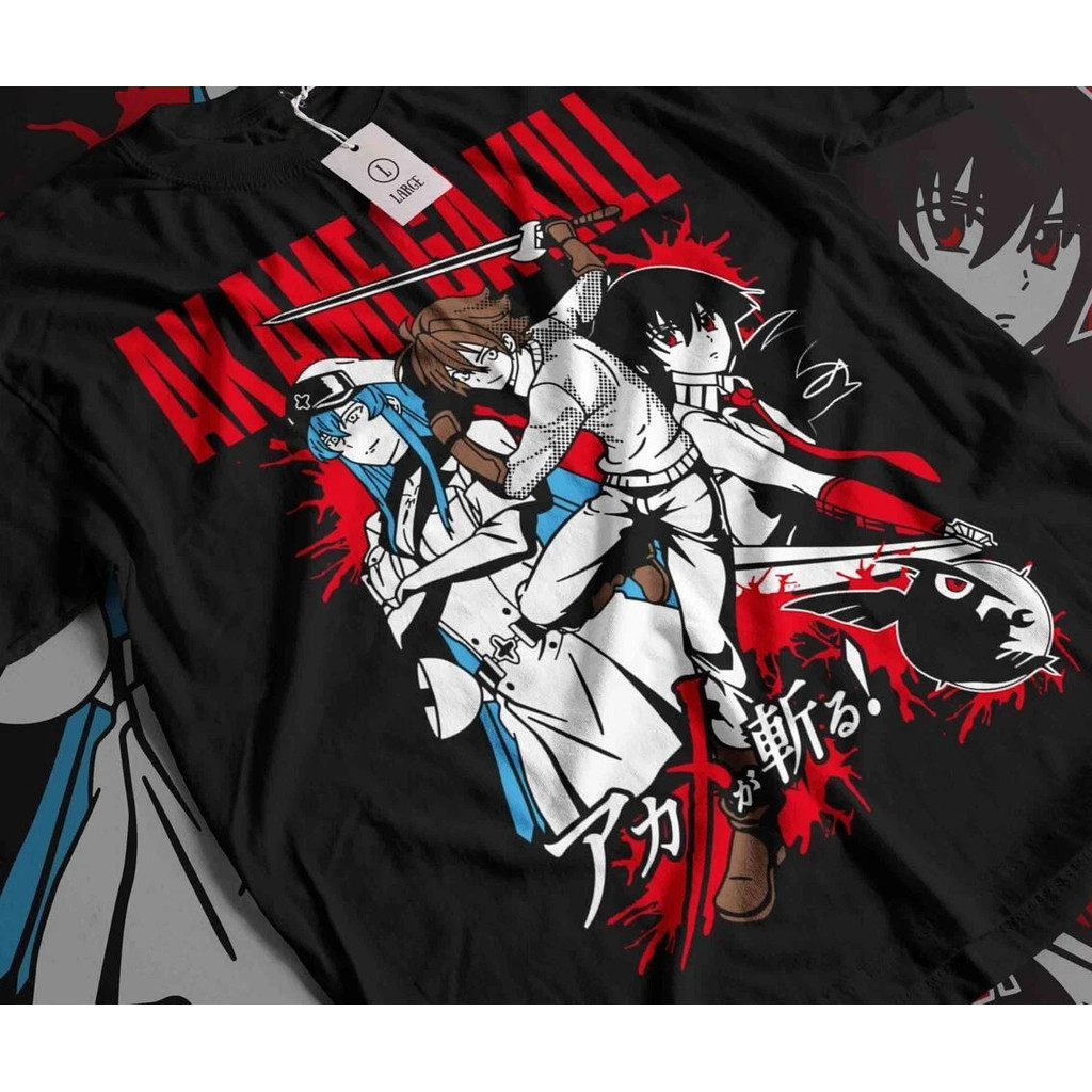 Kaus Akame Ga Kill Esdeath Kaus Anime Waifu Akame Ga Kill Esdeath S Semua Siz