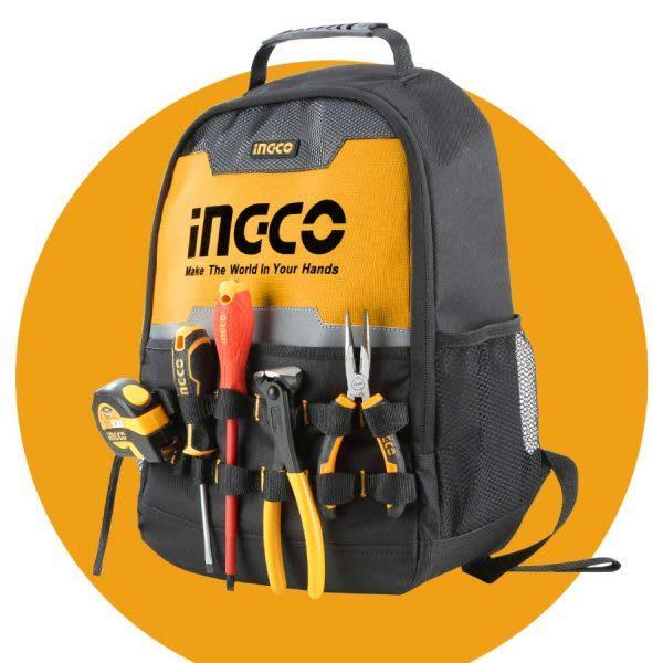 READY INGCO TOOLBAG 20KG TAS PERKAKAS RANSEL TOOLS BACKPACK INGCO HBP0101