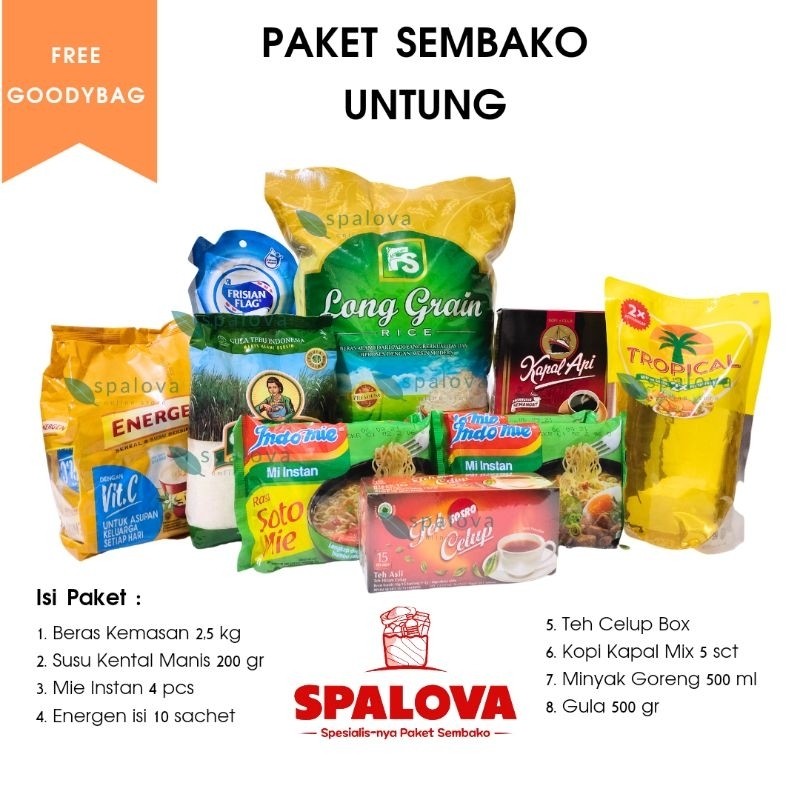 Paket Sembako Untung Lengkap Dan Terjangkau