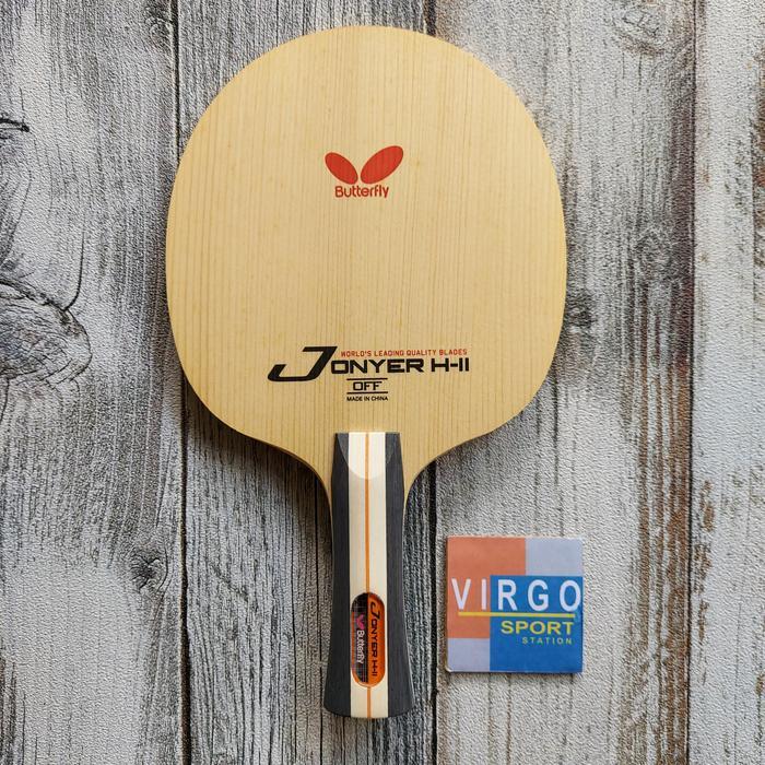 Premium Butterfly Jonyer H-Ii Kayu Blade Bat Bet Pingpong 100%Original Original