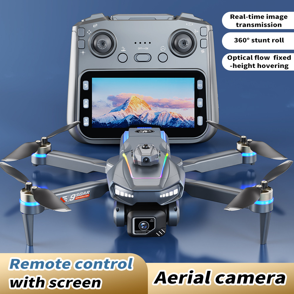 2026 New AE19 Drone 4K HD 4.3" Remote Control Headless e Helicopter 360 Flip Quadcopter Toys Drone