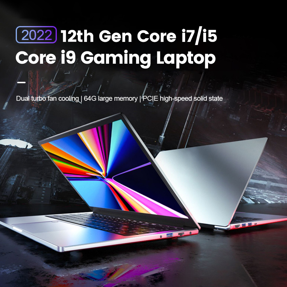 12th Gen 15.6 Inch Gaming Laptop Intel i9  i7 1240P 1250P 1255U 1260P