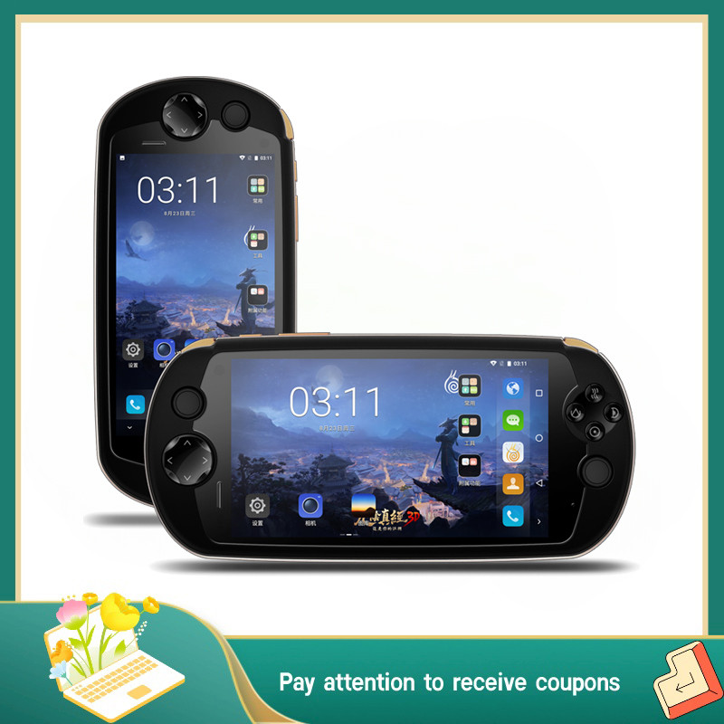 Moqi i7 dual sim card 5800mAh smart game phone handheld android