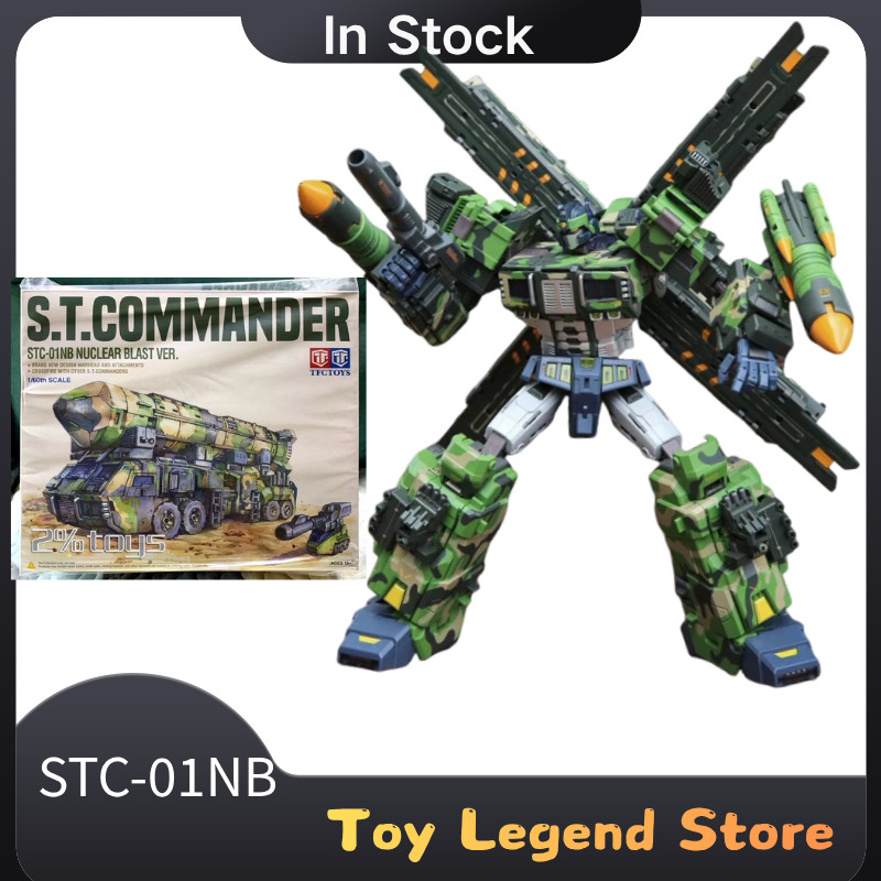 In Stock TFC Toys STC01NB Tactical Commander Rolling Thunder Transformation Missile Launcher Robot