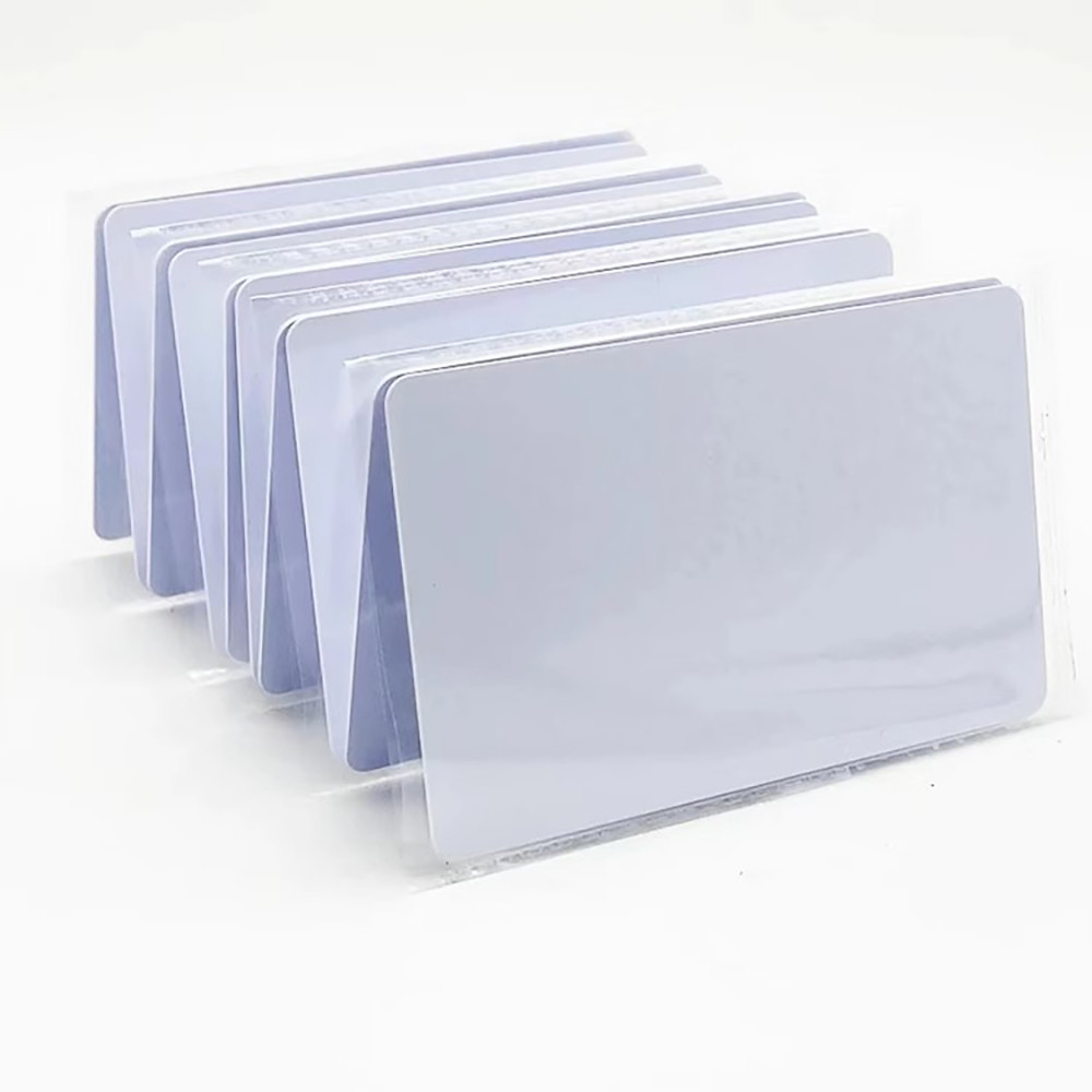 10PcsLot IDIC Dual Chip Frequency RFID 125Khz TK4100 PVC Card and 13.56Mhz IC F08 Rfid Chip Card for