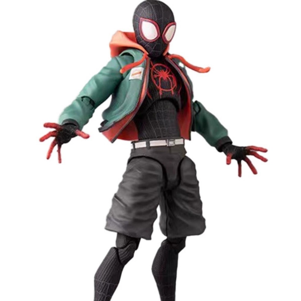 Hot Action Spiderman Miles Morales Action Figure Collection Sentinel Marvel SpiderMan Into the
