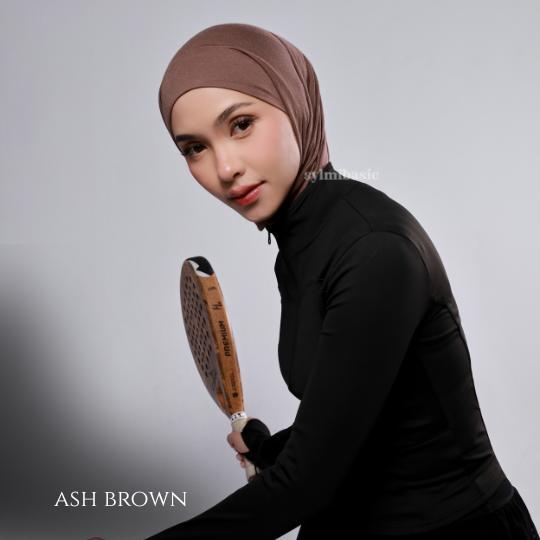 Move Sport And Daily Hijab by Sylmibasic - Ash Brown, Move Sport