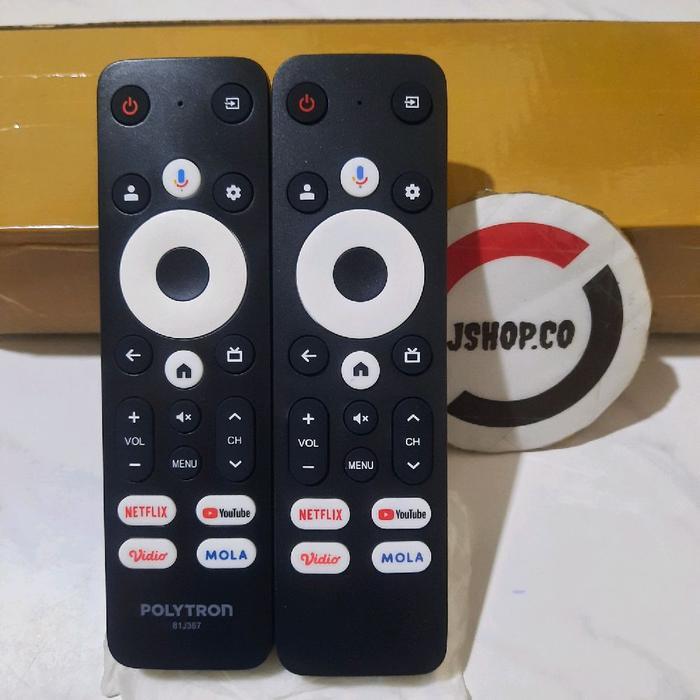 Remote/Remot Tv Lcd Led Polytron 81J367 Pld 32Rg9058 Pld 32Tg9055 Pld 43Rg9059 Smart Tv Android