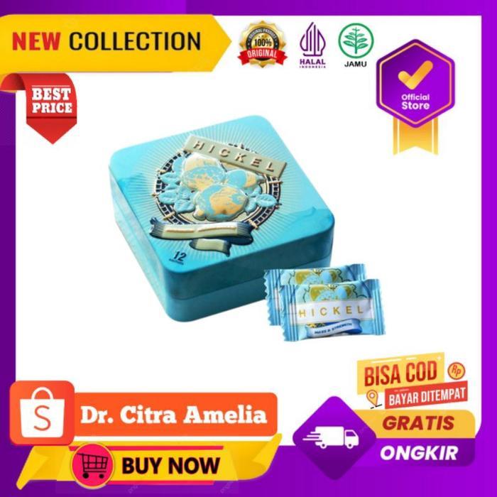 AMAN Hickel Candy Original 12 Pcs - Permen Hickel Herbal Pria Sejati