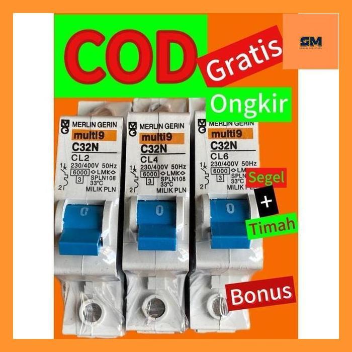 BEST SELLER SAMAX MCB MODIF PLUS SEGEL TIMAH MERLIN GERIN 2 AMPER 4 AMPER MCB LISTRIK CL 2 CL 4