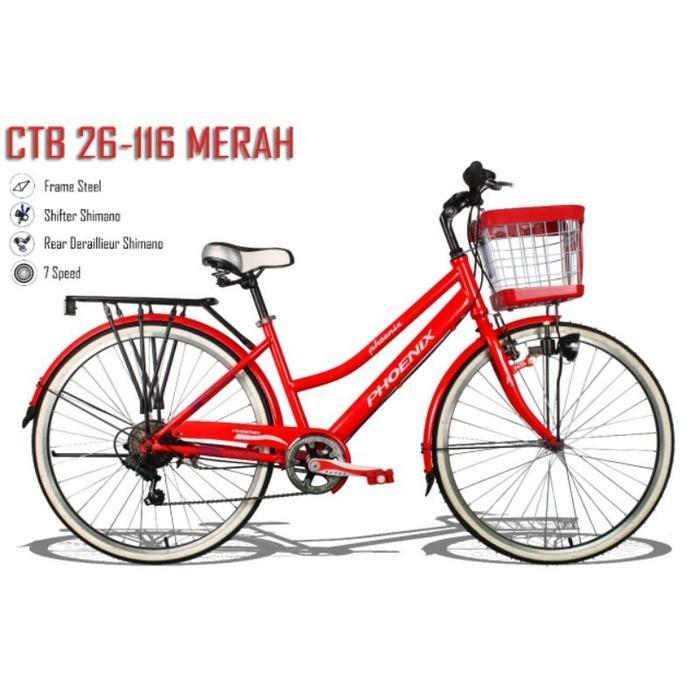 Sepeda Mini City Bike CTB 26 PHOENIX 116 7 Speed