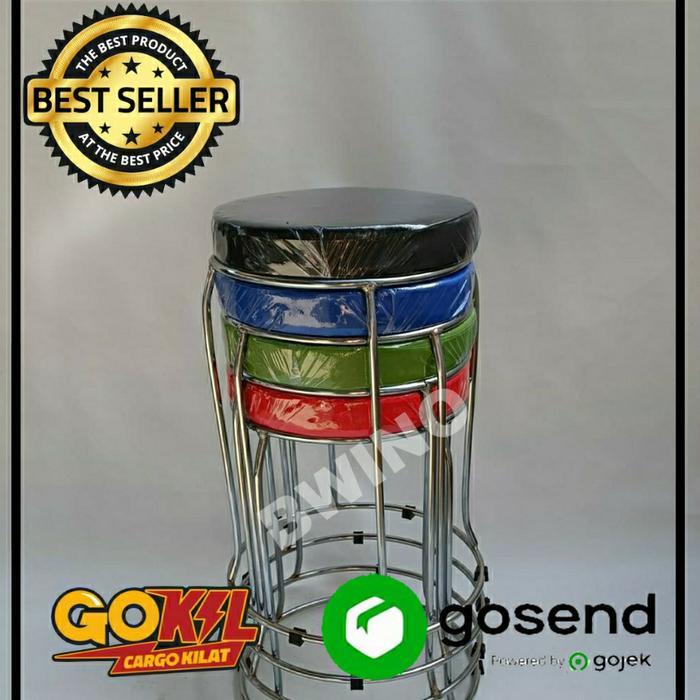 Kursi Baso_Kursi Oreo_Kursi Besi Bulat_Kursi Santai Croum Bulat