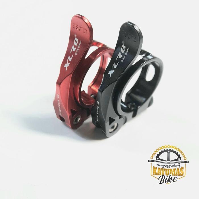 Ready Stok Seatclamp Xlr8 34.9 Anodized Accelerate