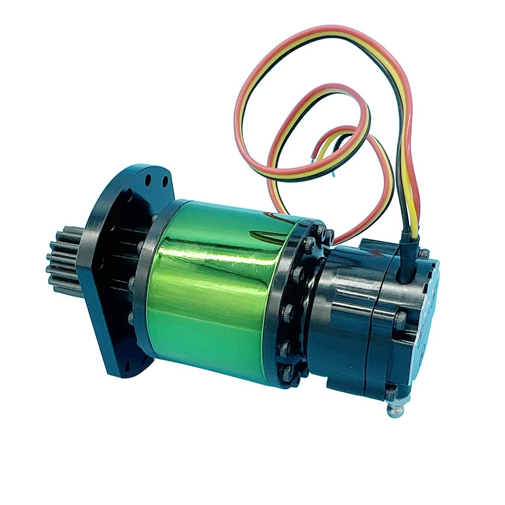 RC Excavator Brushless Rotary Motor Turntable Metal Accessories Suitable for RC Excavator Crane