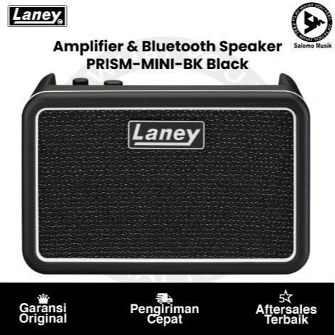 Ampli Gitar Elektrik Laney Mini Prism Varian Warna Original - Black