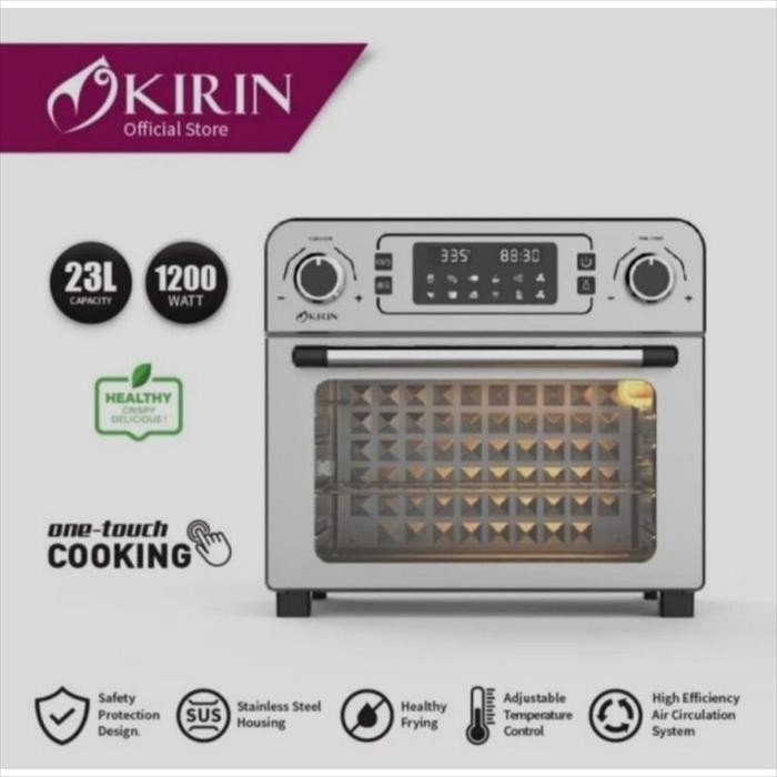 KIRIN AIR FRYER OVEN 23 LITER KAO-230DRA 100% ORI