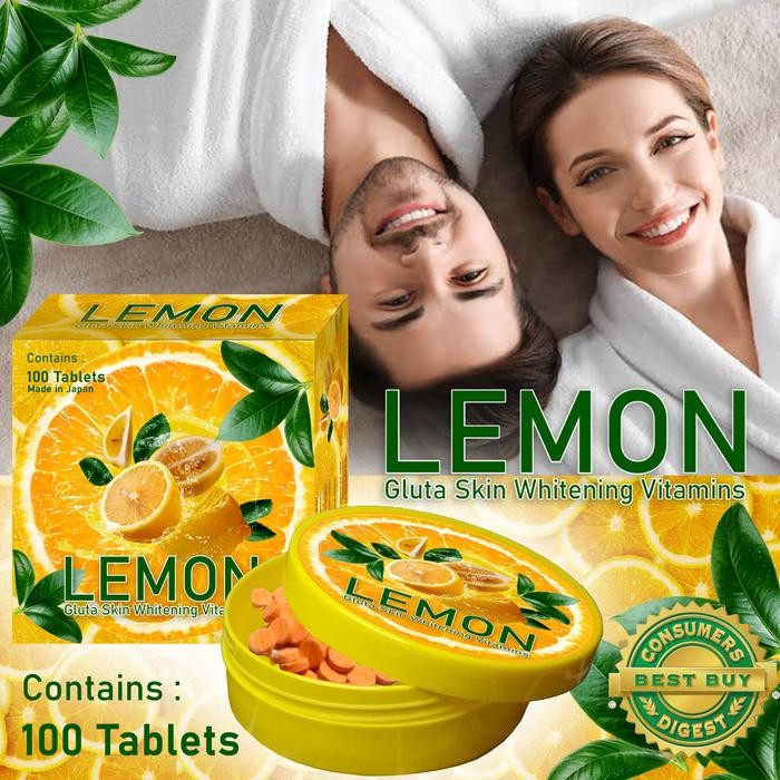 GLUTA PEMUTIH KULIT VITAMIN LEMON
