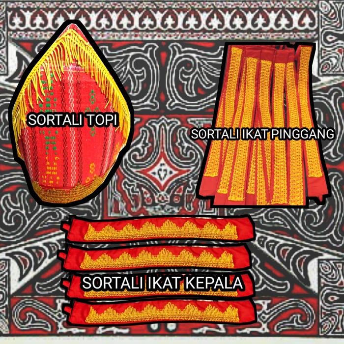 Ikat Kepala - Sortali Batak / Sortali Ikat Pinggang / Sortali Topi Batak