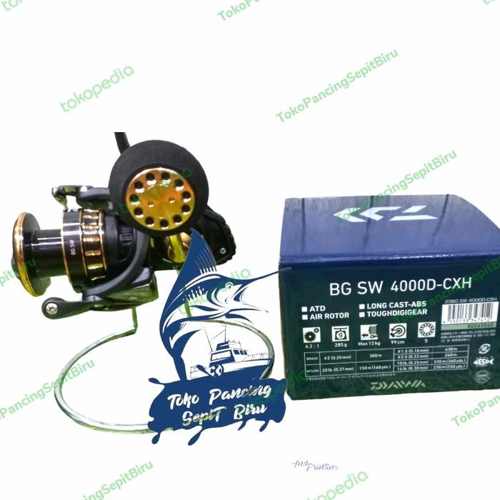 REEL DAIWA BG SW 4000D CXH SALTWATER POWER HANDLE NEW 2023 BEST SELLER