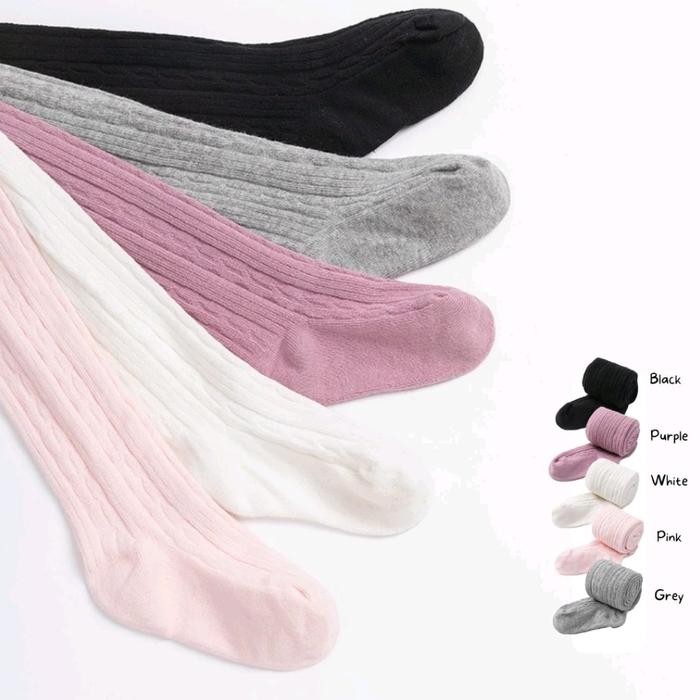 (Good) [Elleaandnore] Legging Knit Bayi Impor Celana Panjang Rajut Bayi