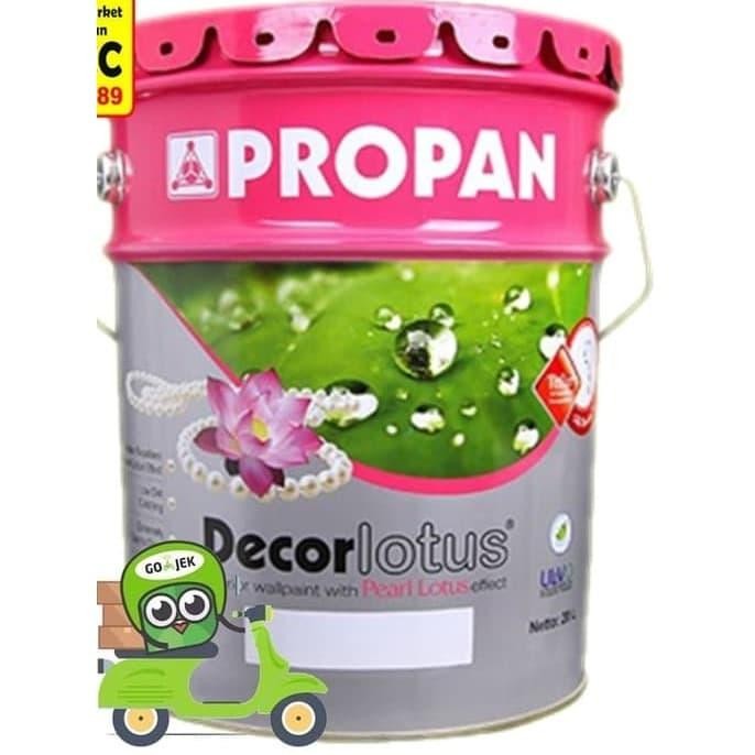 Propan Decorlotus Cat Tembok Premium Interior Warna Putih 20 liter