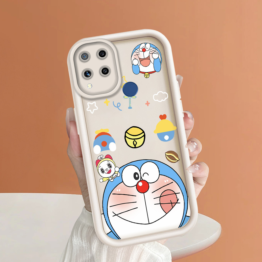 Softcase Phone Case For Realme C15 Hp Soft Fashion Cute Anime Kartun Motif Casing Ponsel Untuk Kesin