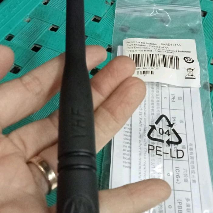 ANTENA HT MOTOROLA XIR P6620i P8668i P6600 VHF MOTOROLA P8260 P8268 Walkie Talkie