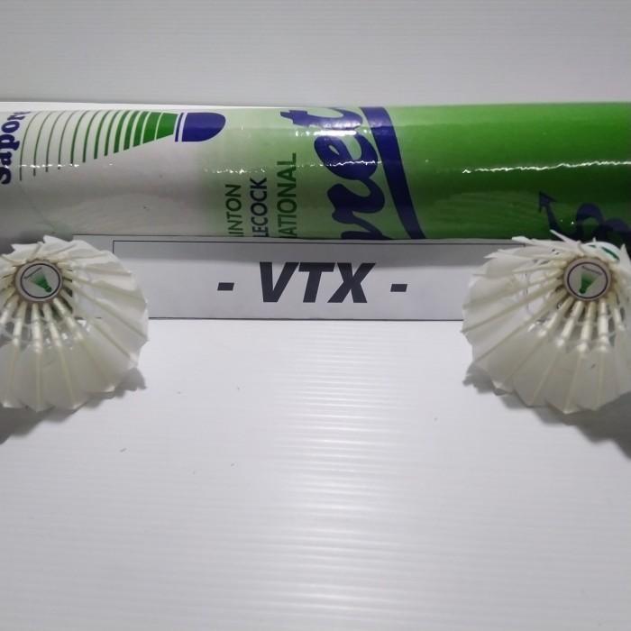 Shuttlecock Kock Saporete Hijau