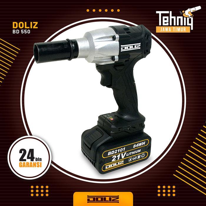 Pembuka Baut Doliz Cordless Impact Wrench Bd550 Brushless