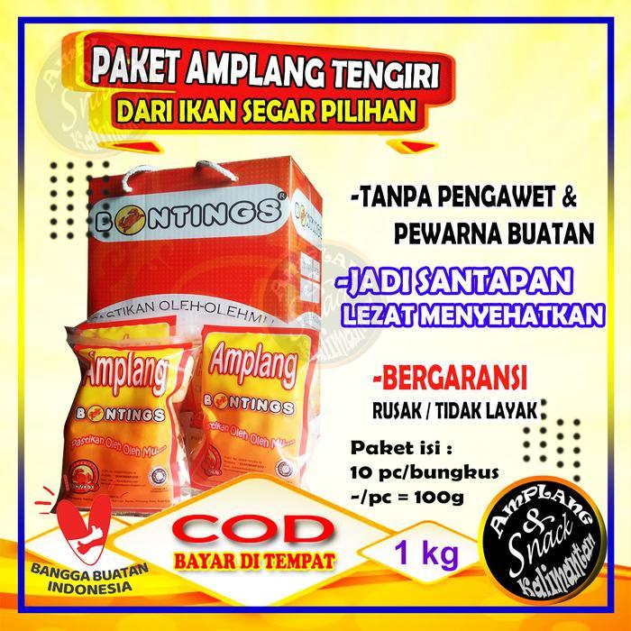 snack Amplang Ikan Tenggiri Oleh-oleh Khas BALIKPAPAN Kalimantan