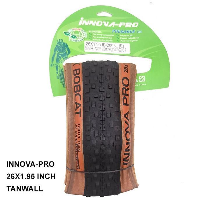 INNOVA PRO BAN LUAR 26X1.95 INCH TANWALL SEPEDA MTB GUNUNG 120TPI FOLD LIPAT KEVLAR