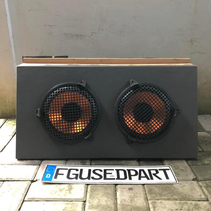 Subwoofer Mohawk Orange 10inch + Box Ex Bmw E36