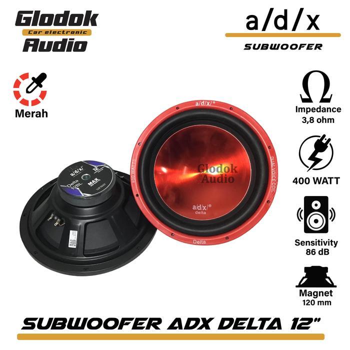 Subwoofer Adx Delta 12 Satuan