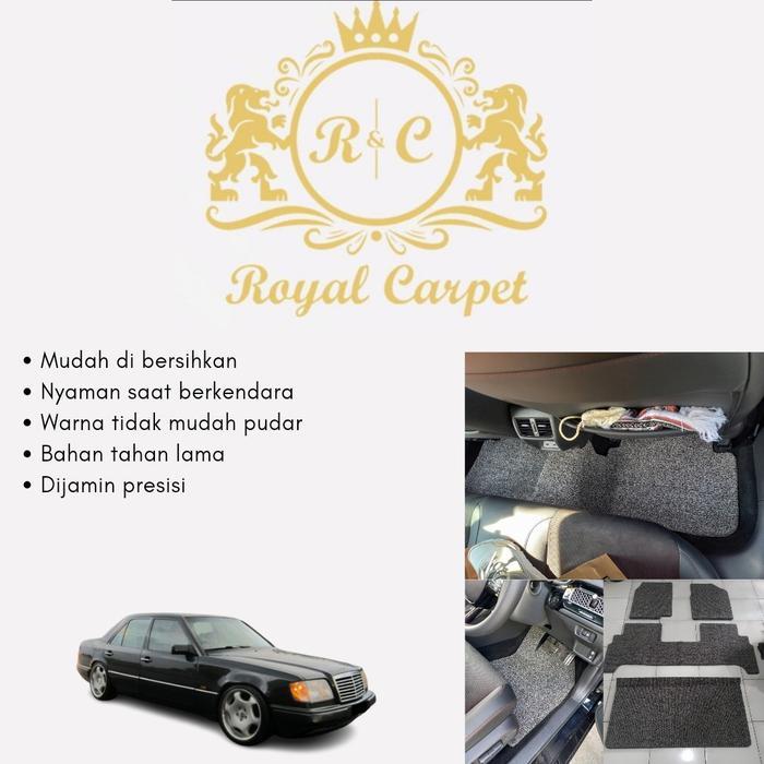 Karpet Mobil Mie Mercy E320 W124 Bahan 2 Warna Full Bagasi