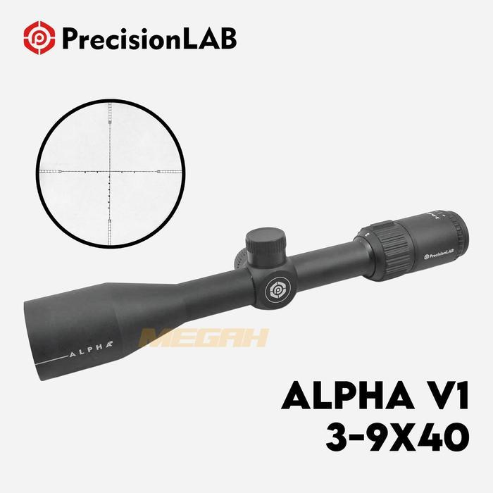 Ready TELESKOP PRECISION LAB ALPHA V1 3-9X40