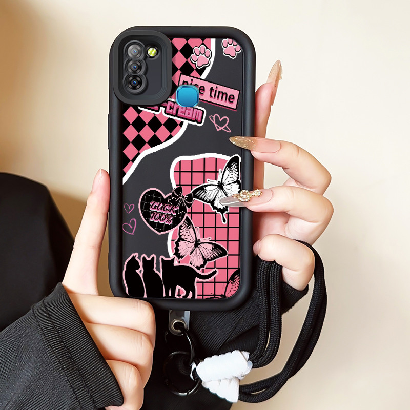 Casing Hp untuk Infinix Smart 5 Smart 6 Ram 3 Hot 10 Lite Casing Hp untuk OPPO A15 A15s A35 4G Case 